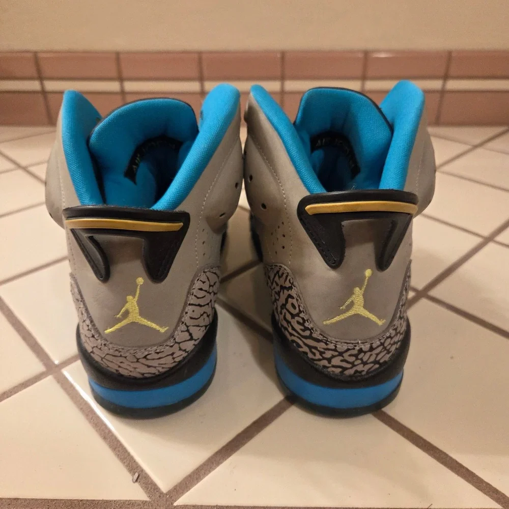 Jordan Son of Mars Low Bel Air Wolf Grey Blue 512246-007 Youth 7Y Womens 8.5
